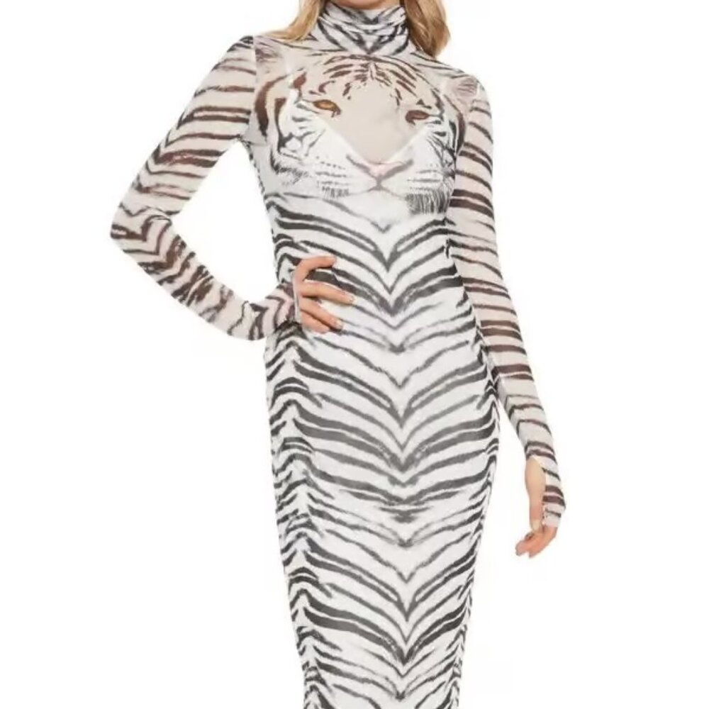 AFRM Shailene White Tiger Dress